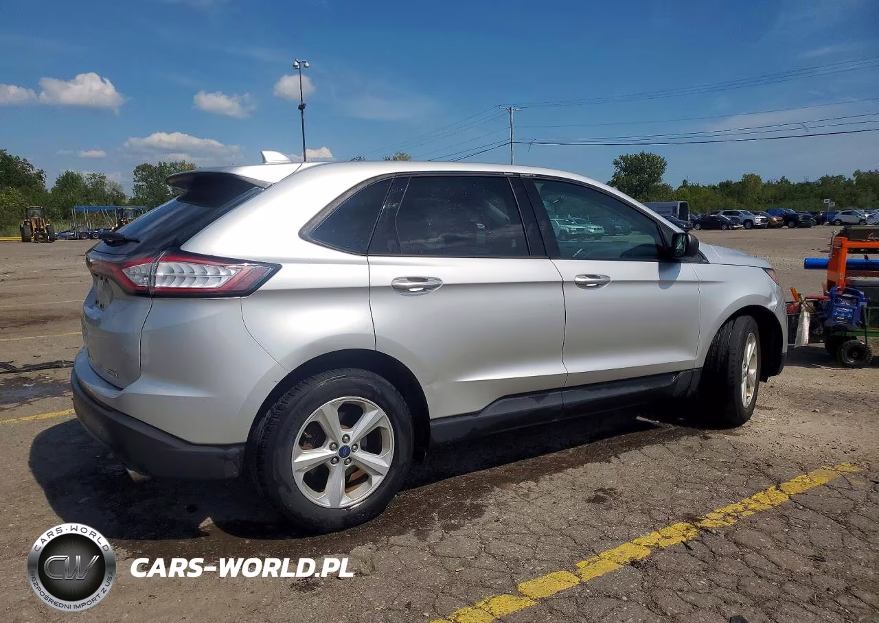 2015 Ford Edge Se VIN:2FMTK3G94FBB65615 - 3