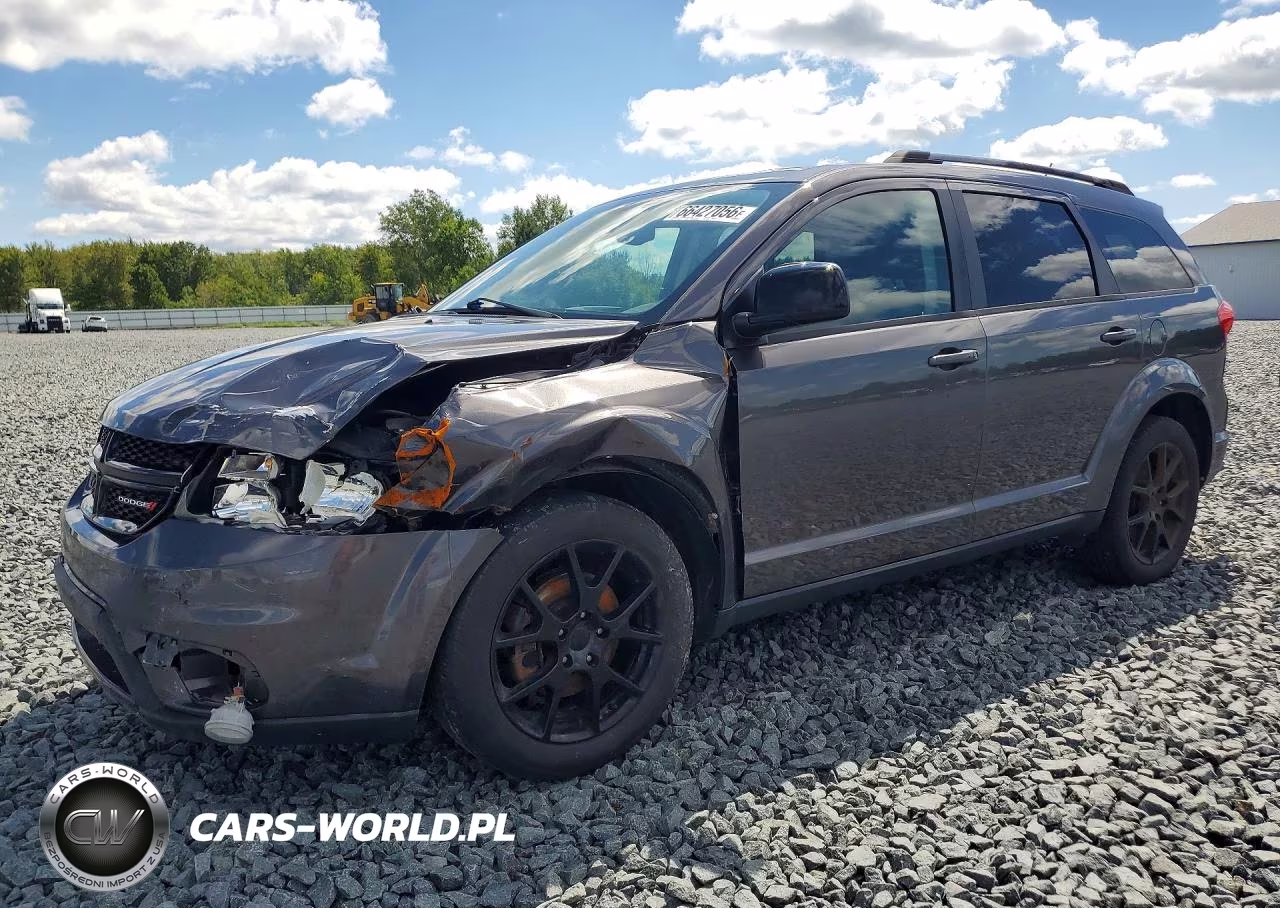 2017 Dodge Journey Gt VIN:3C4PDDEG1HT610276 - 1