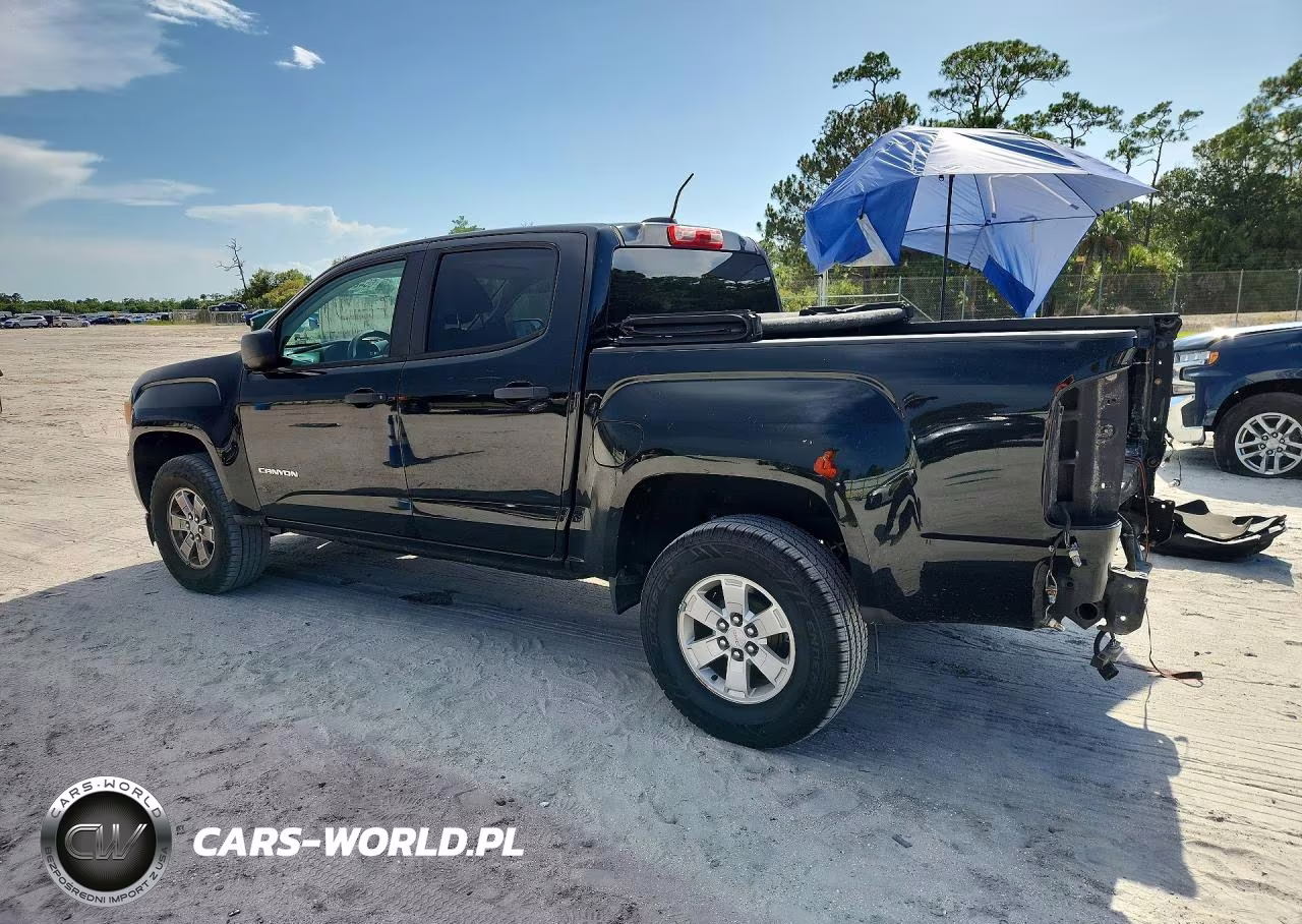 2016 GMC Canyon Sl VIN:1GTG5BE36G1379847 - 2