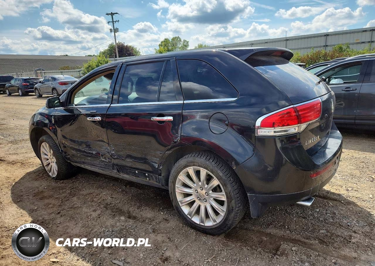 2013 Lincoln Mkx VIN:2LMDJ8JK8DBL10642 - 2