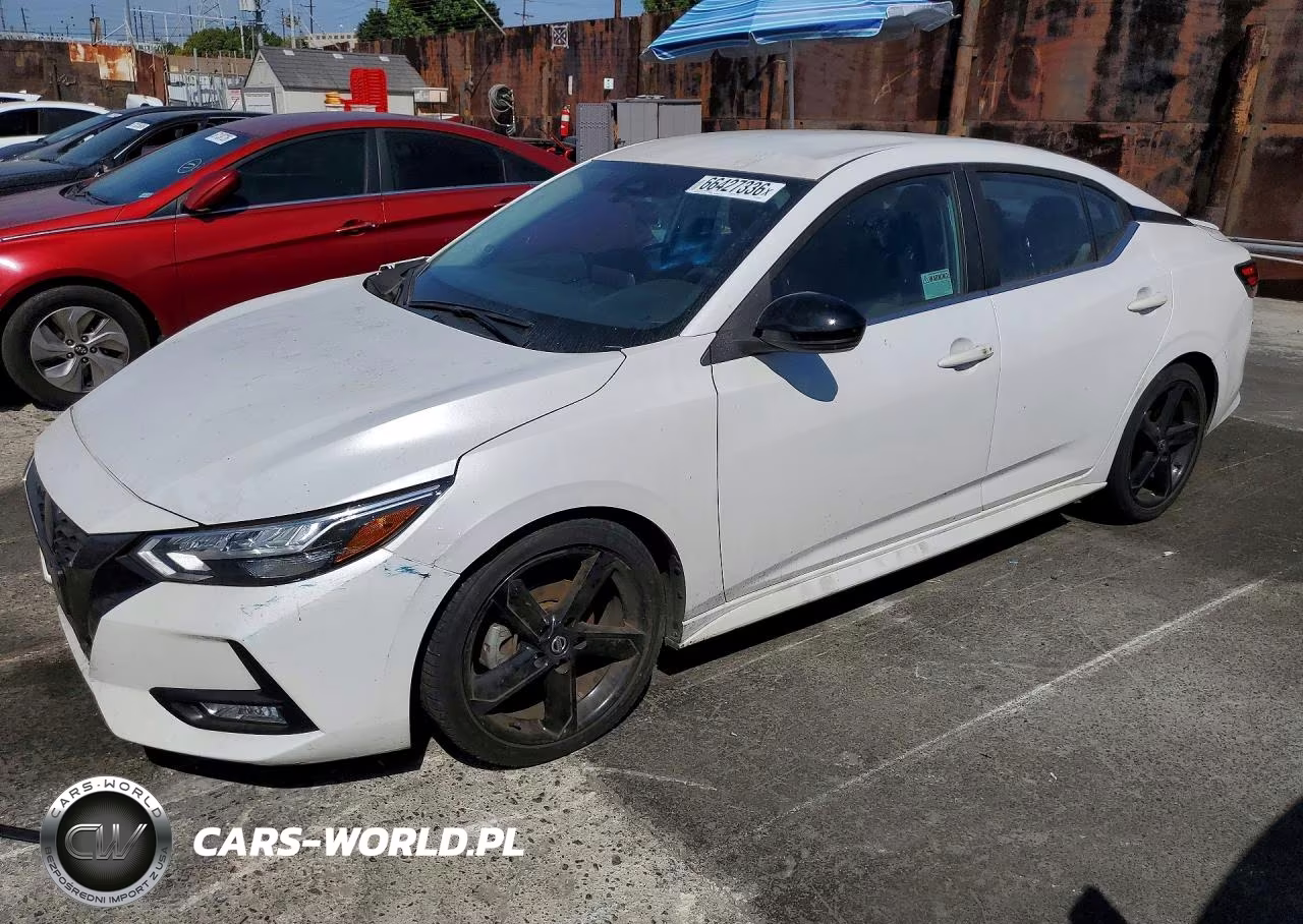 2022 Nissan Sentra Sr VIN:3N1AB8DV2NY297436 - 1
