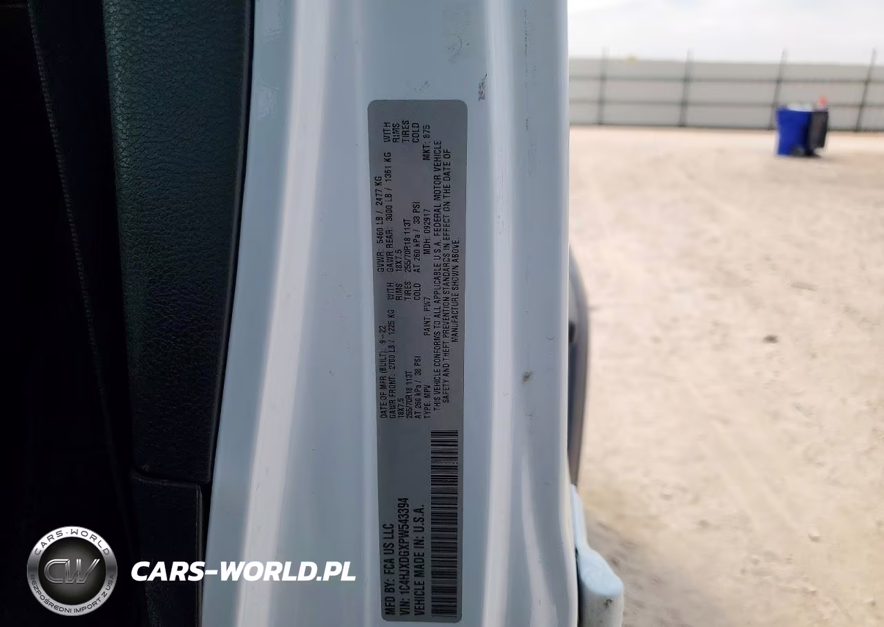 2023 Jeep Wrangler Sport VIN:1C4HJXDGXPW543394 - 12