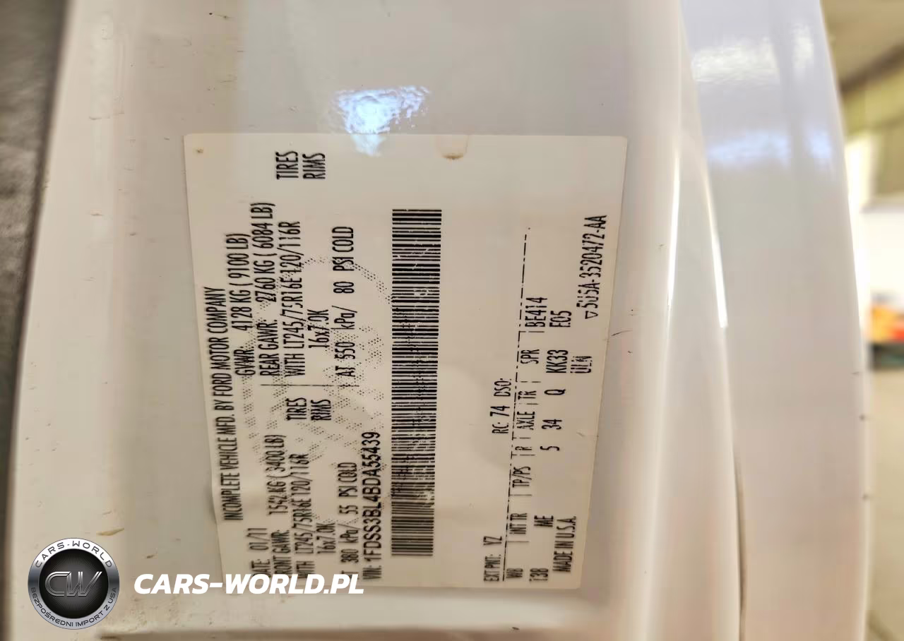 2011 Ford Econoline E350 Super Duty Wagon VIN:1FDSS3BL4BDA55439 - 13