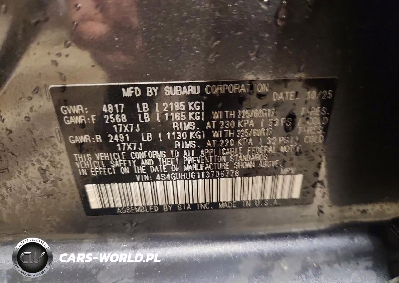 2026 Subaru Crosstrek Wilderness VIN:4S4GUHU61T3706778 - 14
