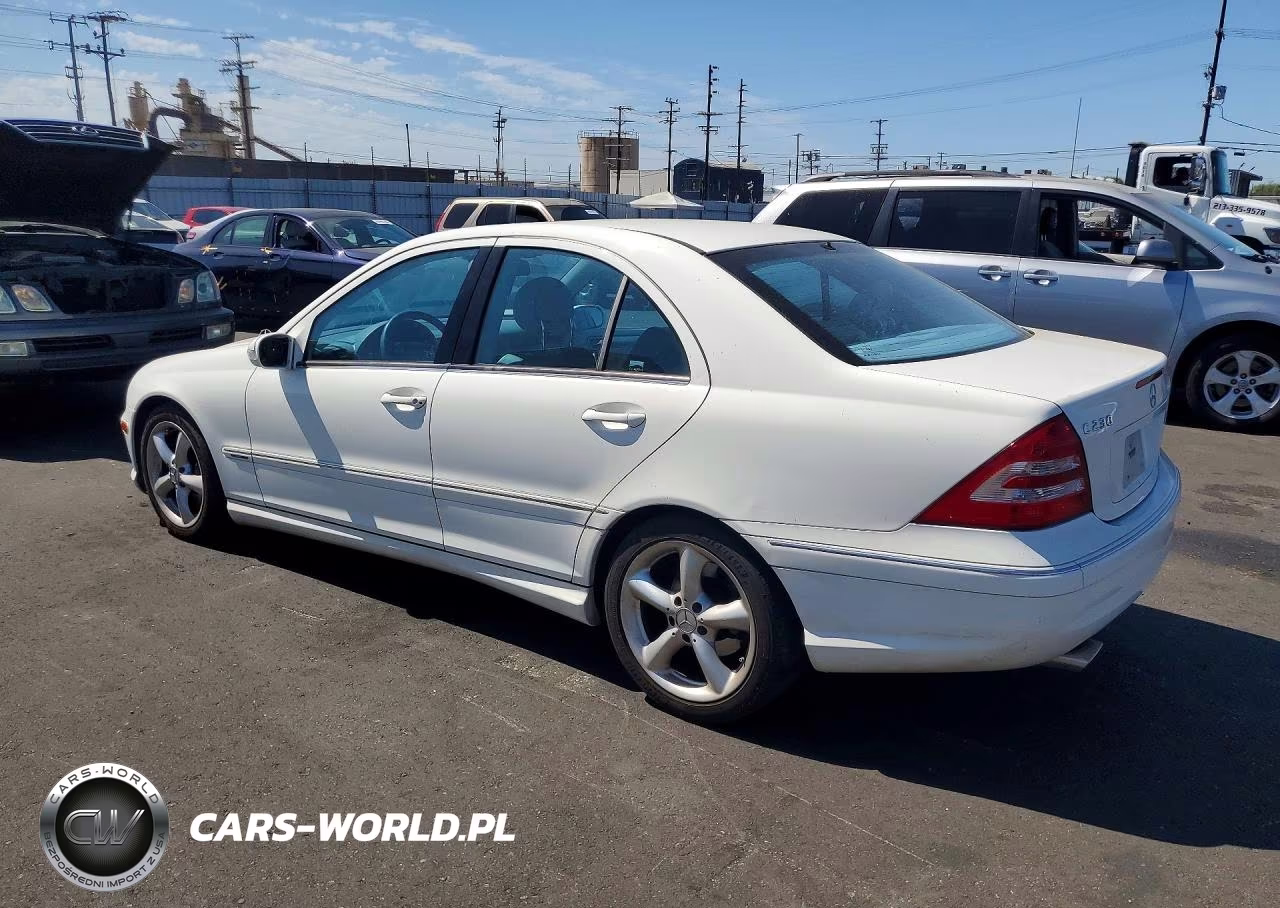 2005 Mercedes-Benz C 230K Sport Sedan VIN:WDBRF40J55A707956 - 2