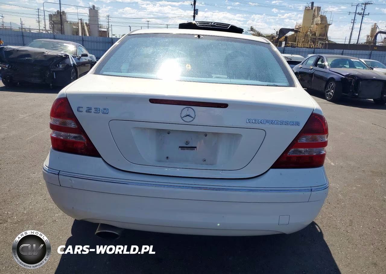 2005 Mercedes-Benz C 230K Sport Sedan VIN:WDBRF40J55A707956 - 6