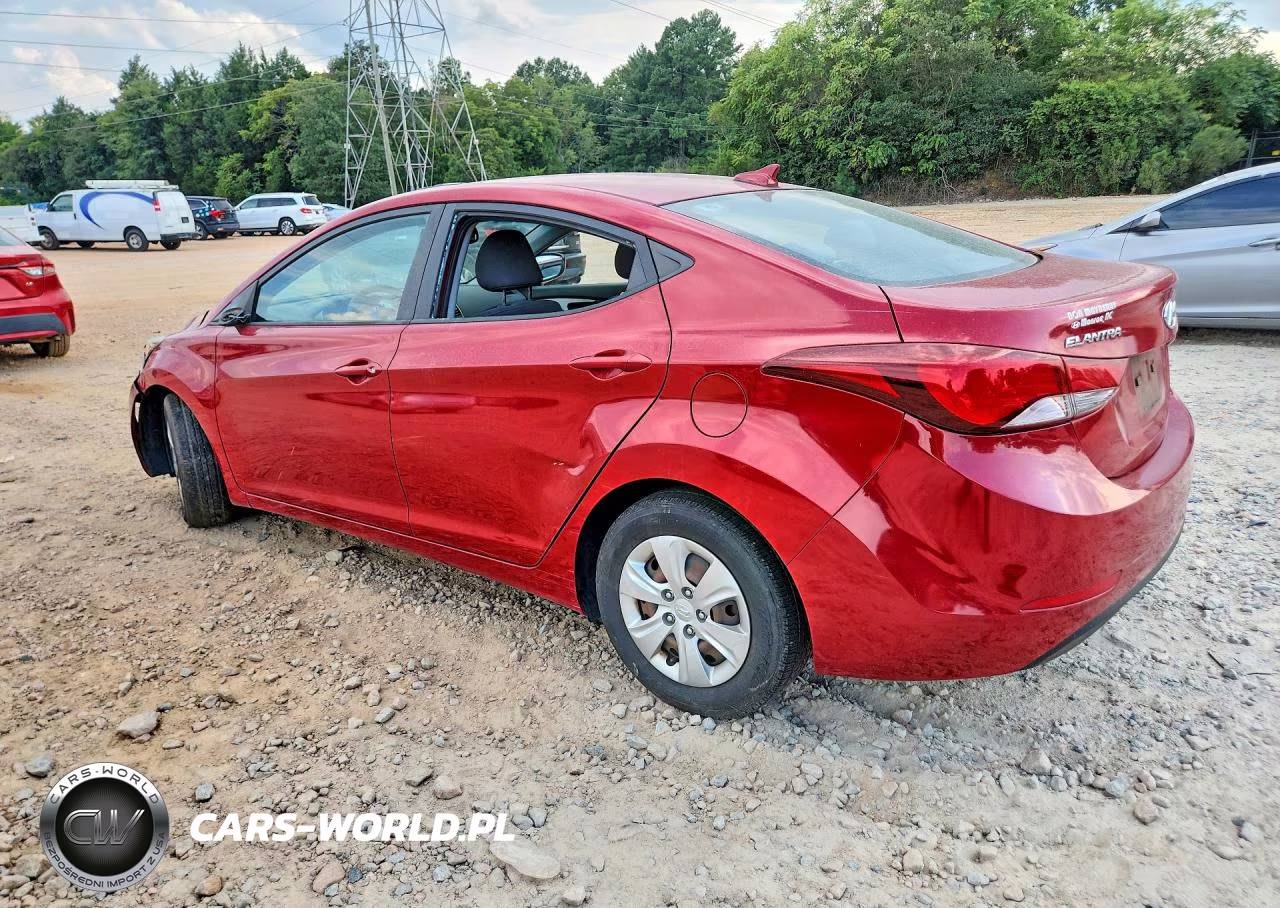 2016 Hyundai Elantra Se VIN:KMHDH4AE8GU573612 - 2