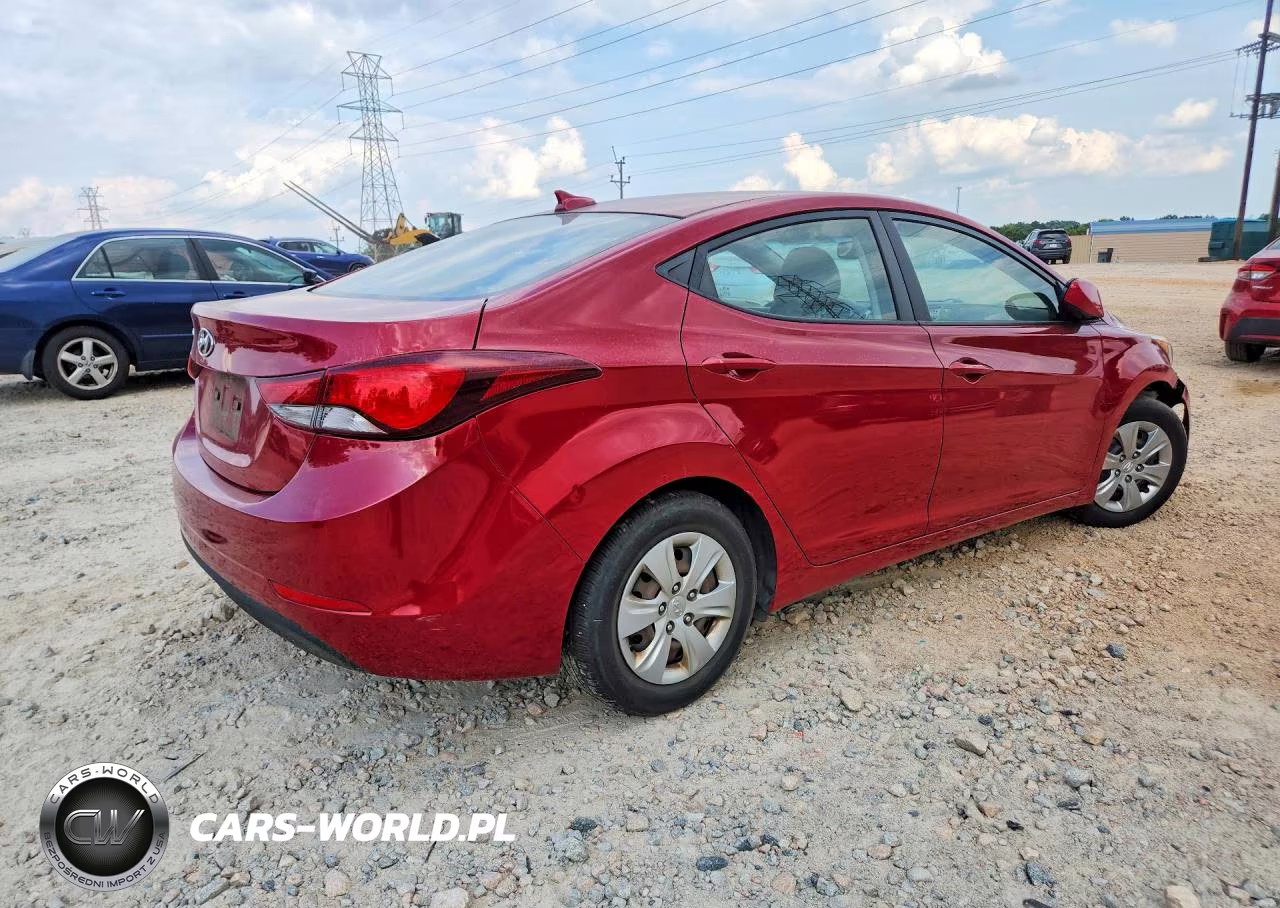 2016 Hyundai Elantra Se VIN:KMHDH4AE8GU573612 - 3