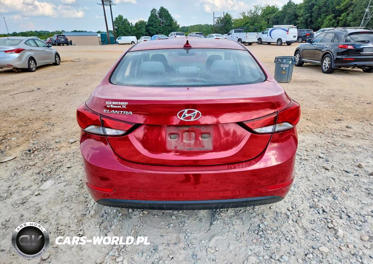 2016 Hyundai Elantra Se VIN:KMHDH4AE8GU573612 - 6