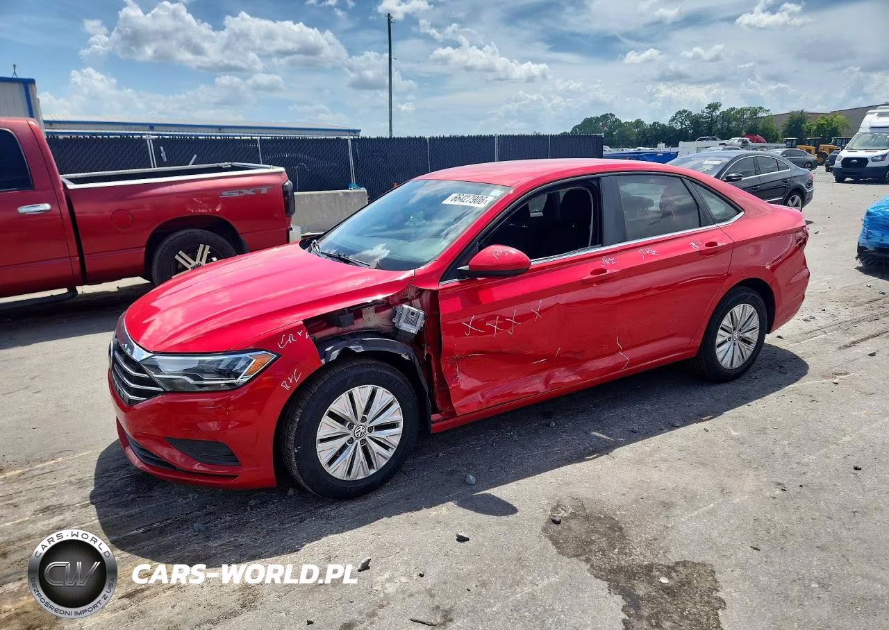 2019 Volkswagen Jetta S VIN:3VWC57BU0KM182691 - 1
