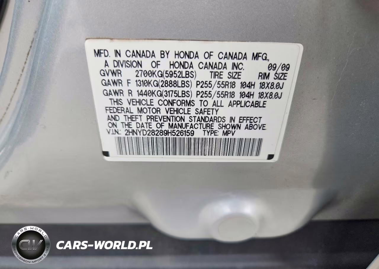 2009 Acura Mdx VIN:2HNYD28289H526159 - 14