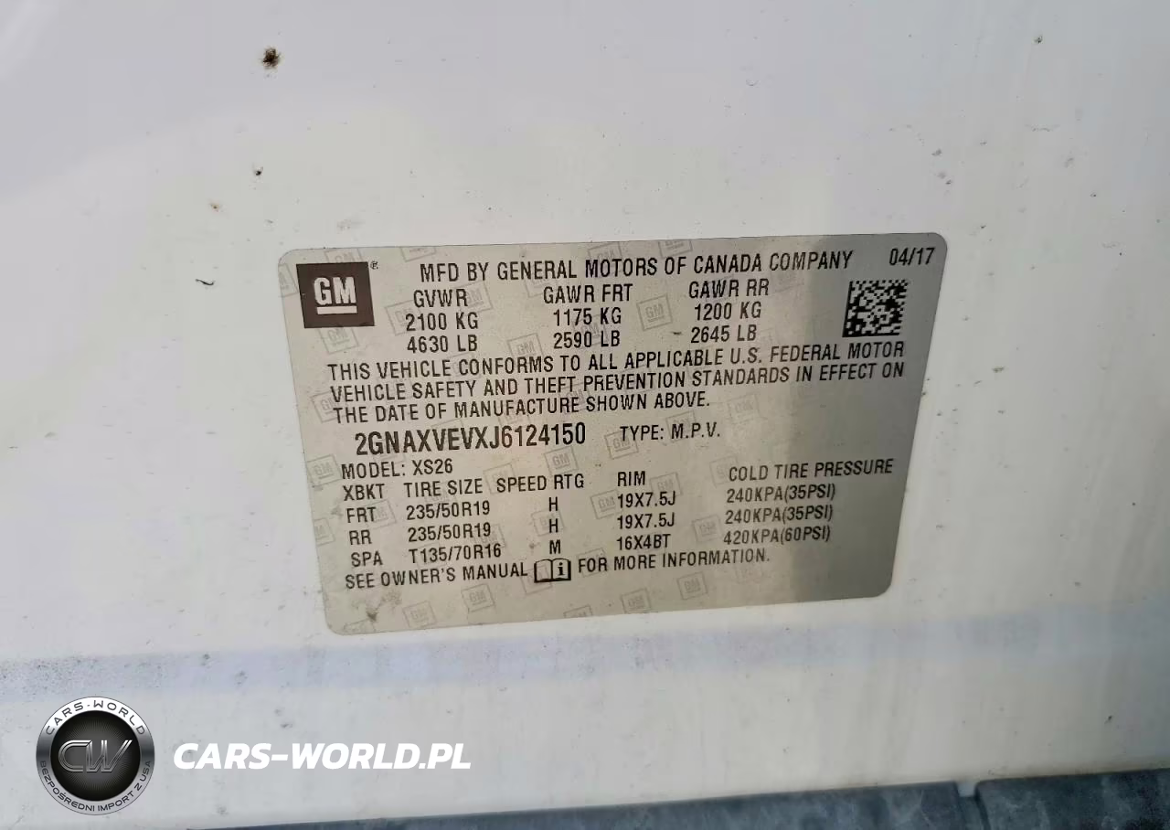 2018 Chevrolet Equinox Premier VIN:2GNAXVEVXJ6124150 - 13