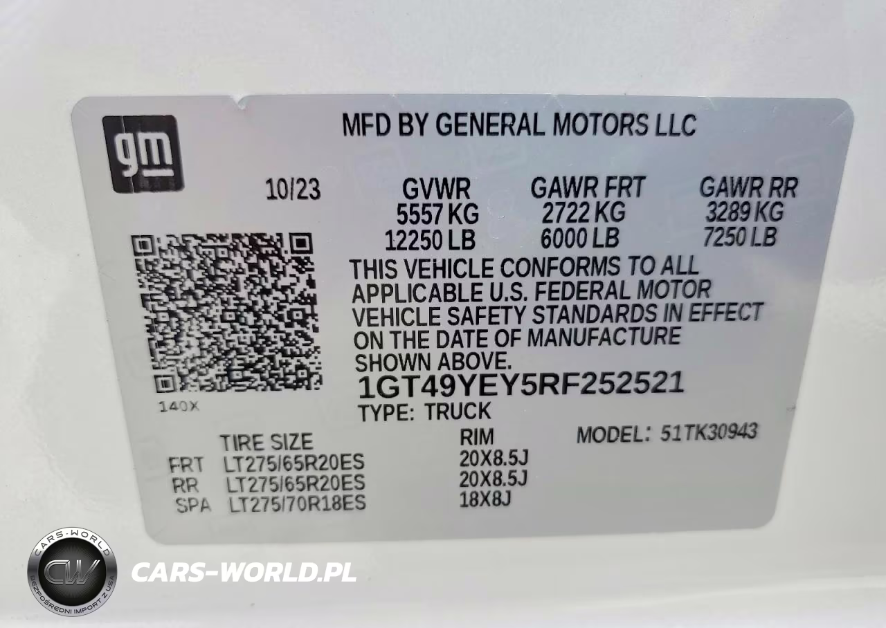 2024 GMC Sierra K3500 Denali Ultimate VIN:1GT49YEY5RF252521 - 12