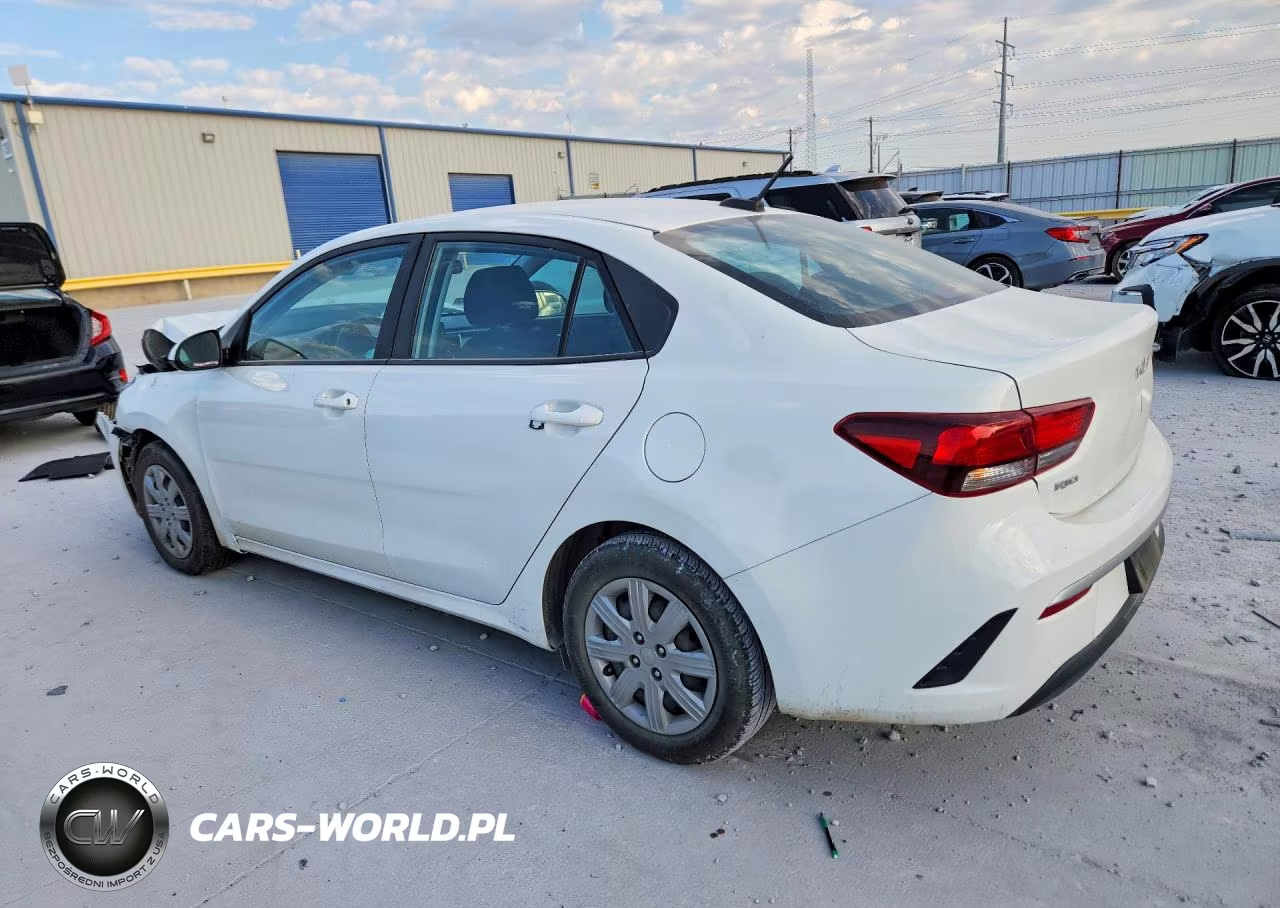 2022 KIA RIO LX VIN:3KPA24AD9NE473983 - 2