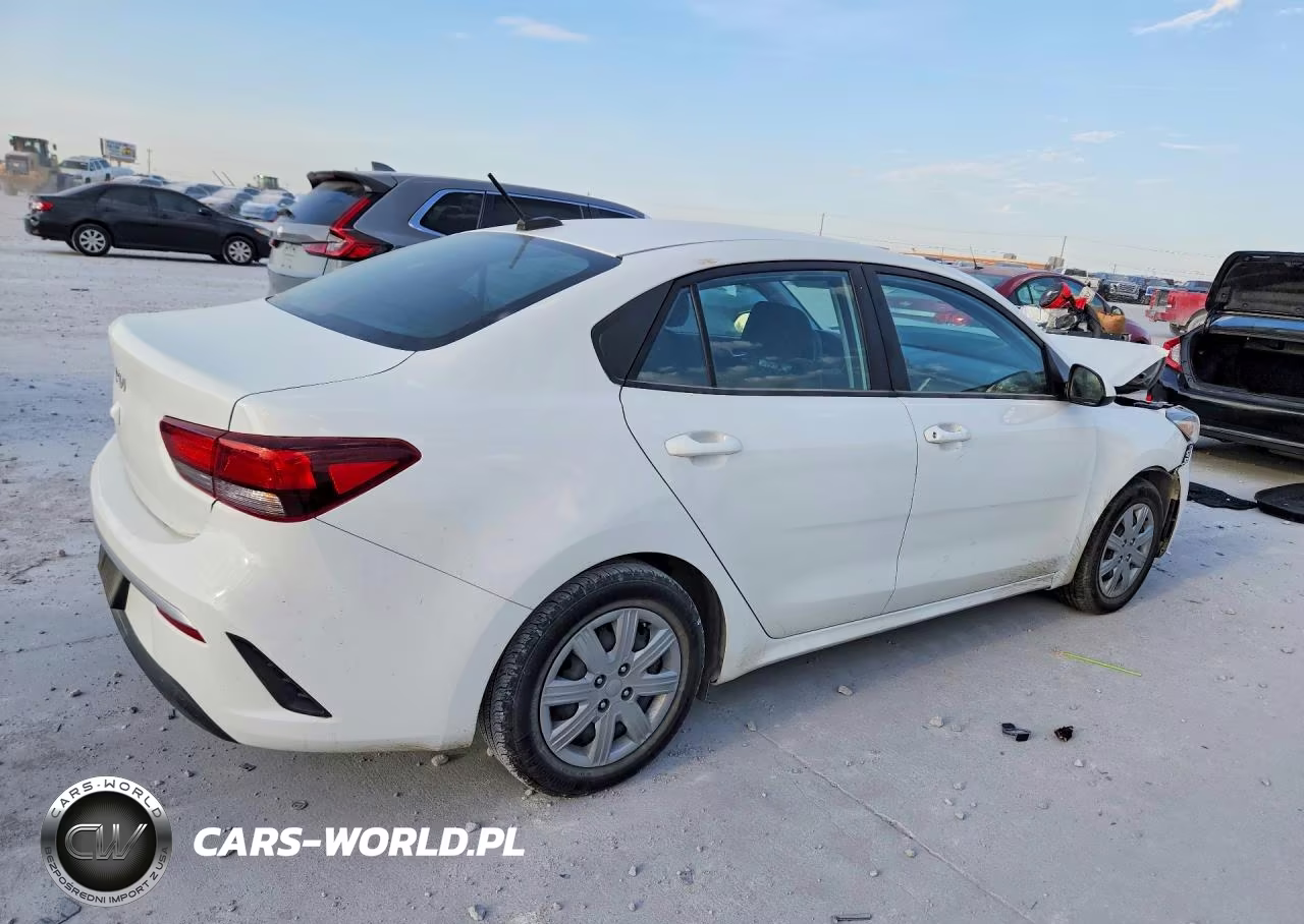2022 KIA RIO LX VIN:3KPA24AD9NE473983 - 3