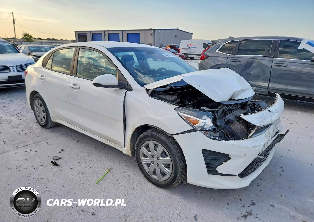 2022 KIA RIO LX VIN:3KPA24AD9NE473983 - 4
