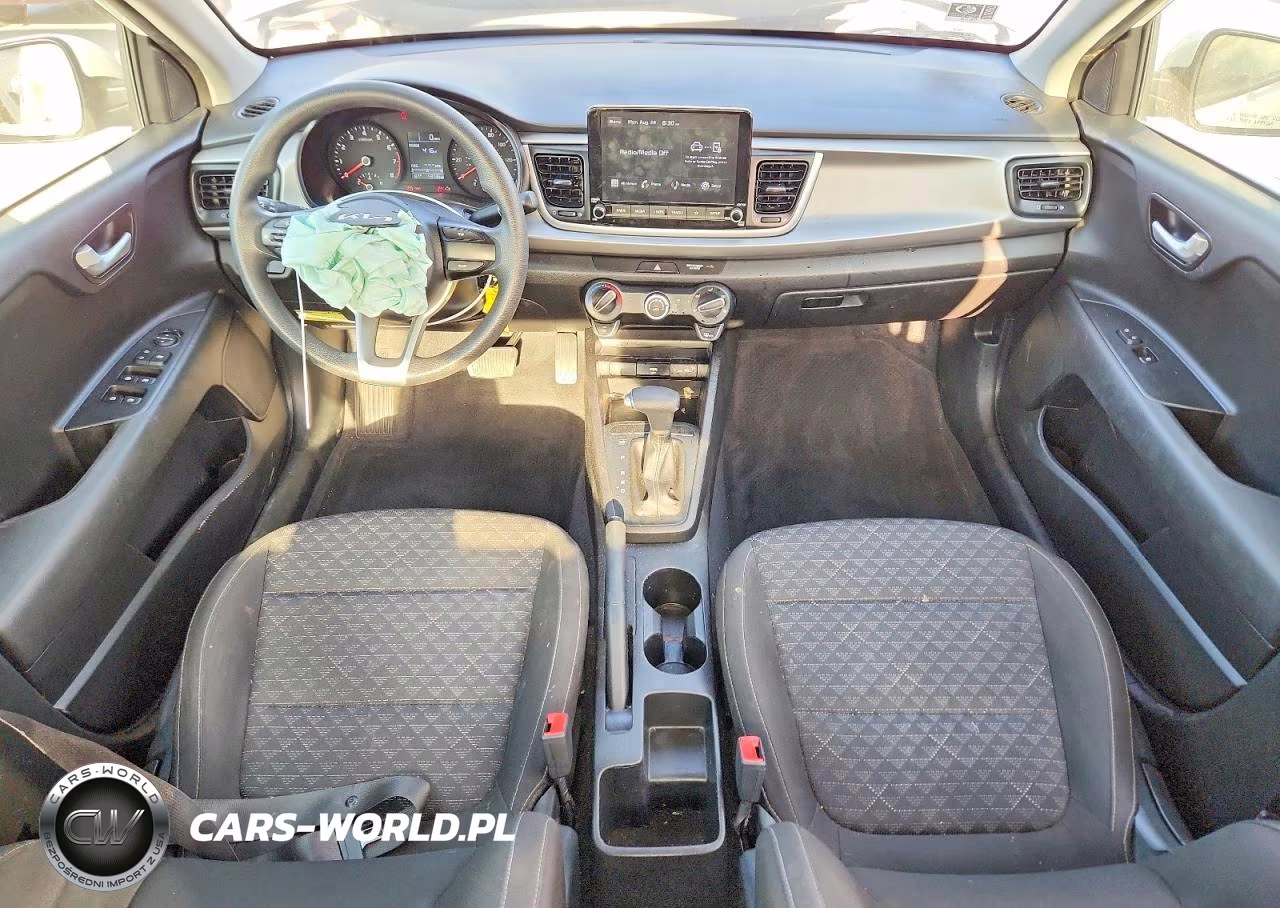 2022 KIA RIO LX VIN:3KPA24AD9NE473983 - 8