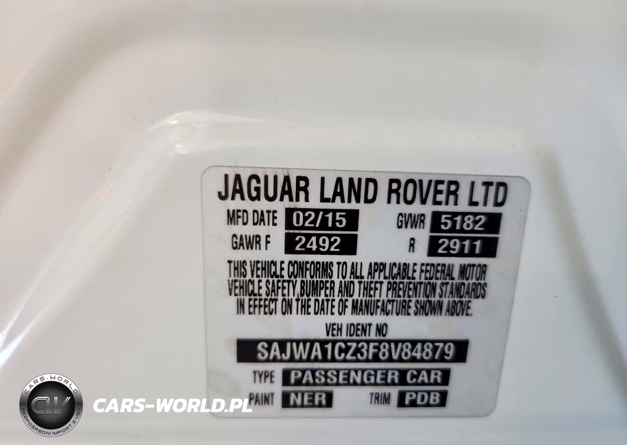 2015 Jaguar Xj VIN:SAJWA1CZ3F8V84879 - 12
