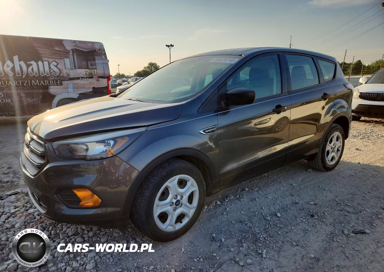 2018 Ford Escape S VIN:1FMCU0F74JUA08324 - 1
