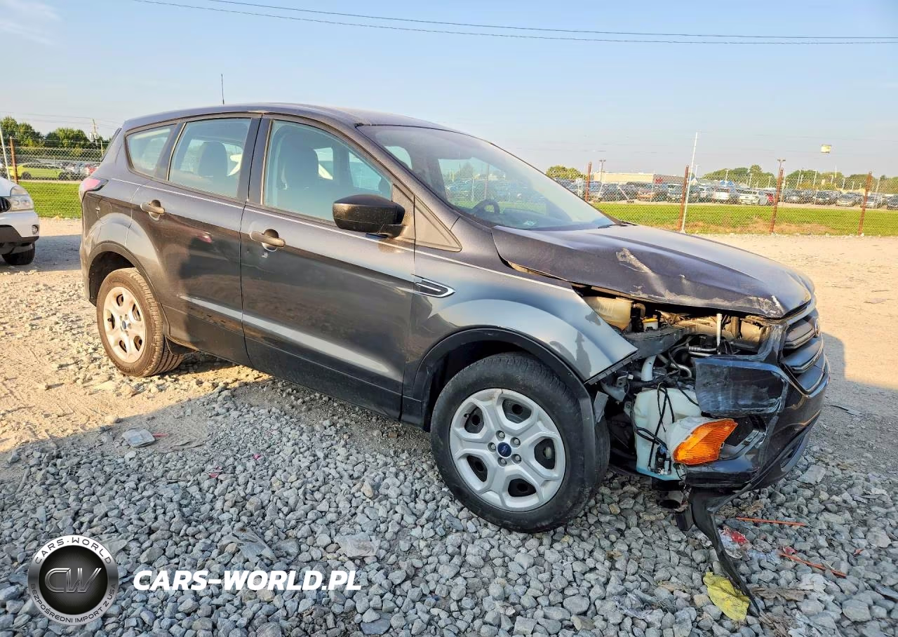 2018 Ford Escape S VIN:1FMCU0F74JUA08324 - 4