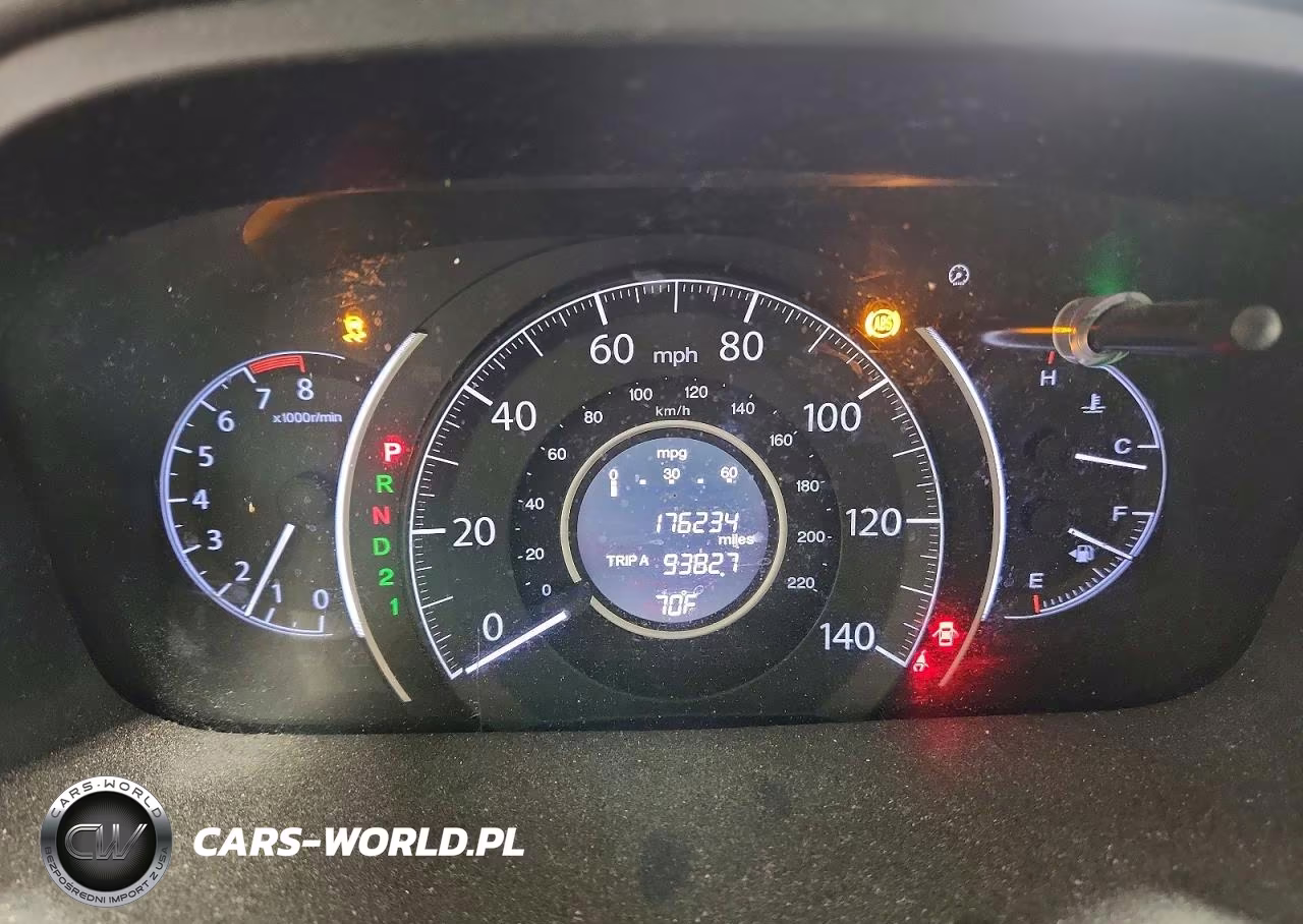 2012 Honda Cr-V Exl VIN:5J6RM4H7XCL001867 - 9