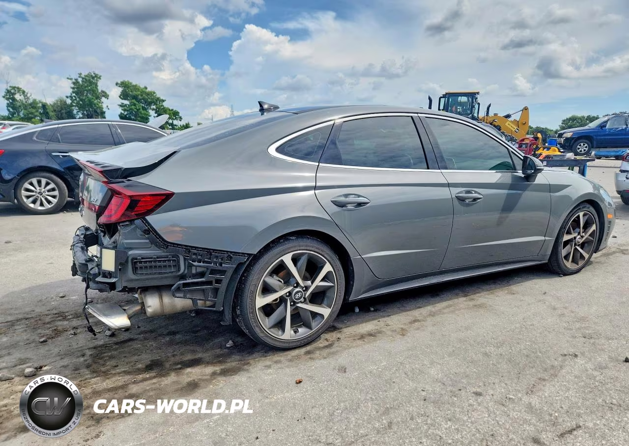 2022 Hyundai Sonata Sel Plus VIN:5NPEJ4J22NH140149 - 3