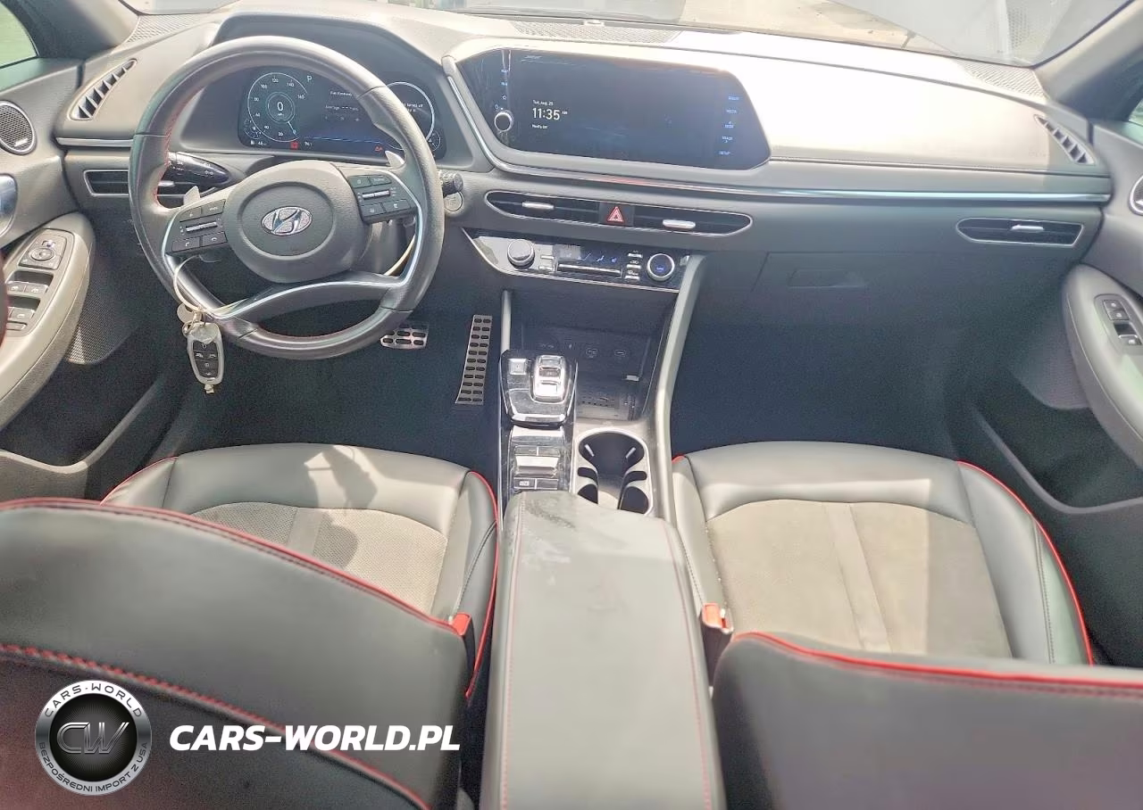 2022 Hyundai Sonata Sel Plus VIN:5NPEJ4J22NH140149 - 8