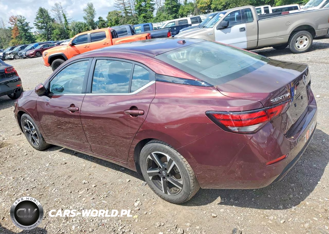 2025 Nissan Sentra Sv VIN:3N1AB8CV3SY389975 - 2