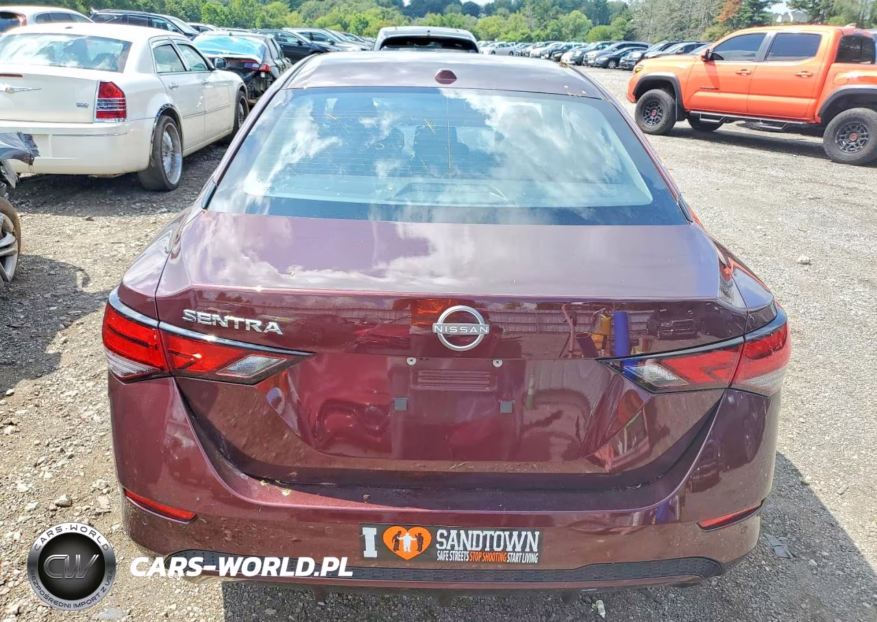 2025 Nissan Sentra Sv VIN:3N1AB8CV3SY389975 - 6