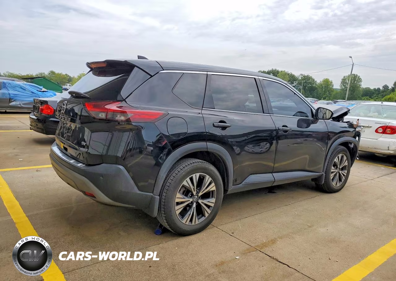2021 Nissan Rogue Sv VIN:JN8AT3BA9MW021665 - 3