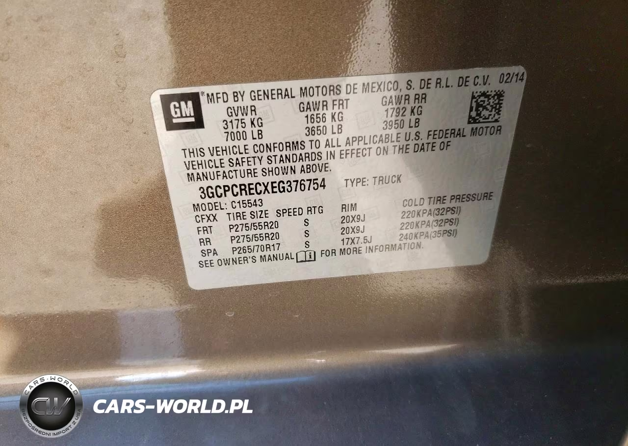 2014 Chevrolet Silverado C1500 Lt VIN:3GCPCRECXEG376754 - 12