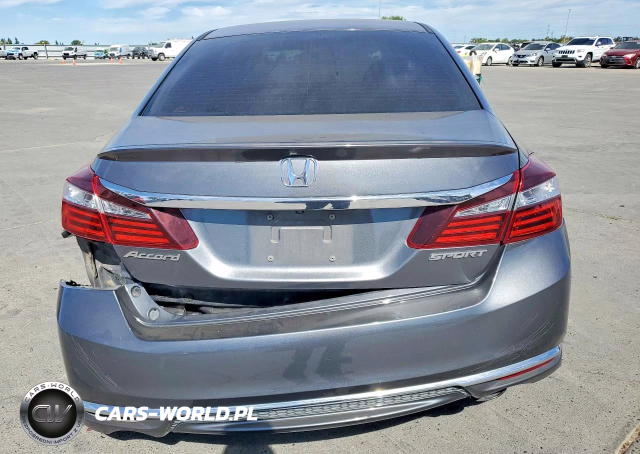2016 Honda Accord Sport VIN:1HGCR2F58GA169366 - 6