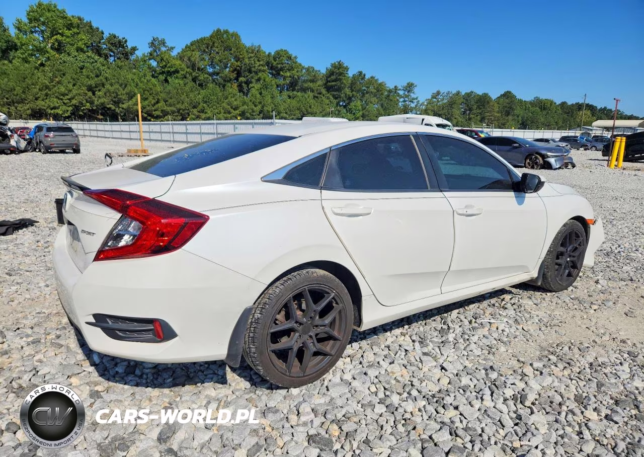 2021 Honda Civic Sport VIN:19XFC2F89ME201077 - 3
