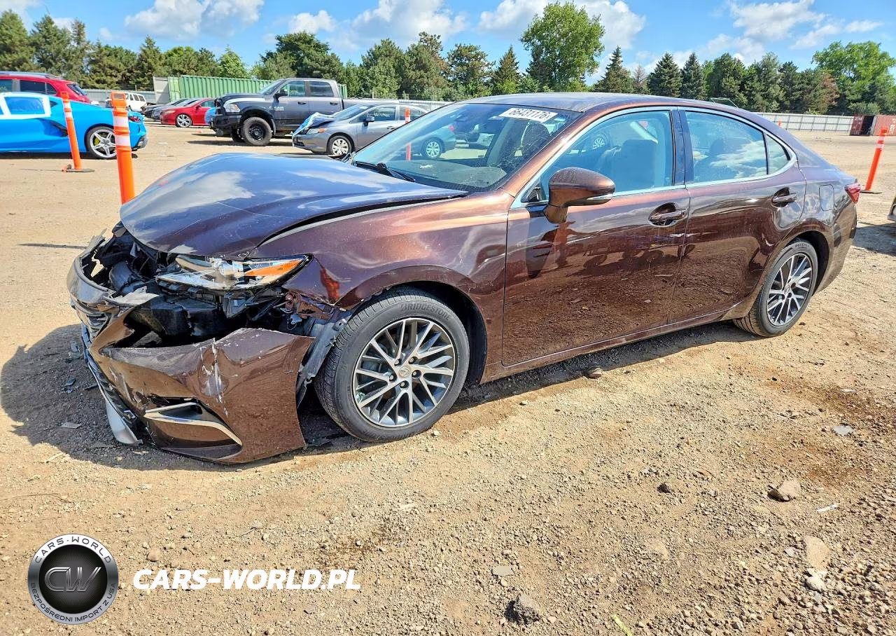 2017 Lexus Es 350 VIN:58ABK1GGXHU063238 - 1