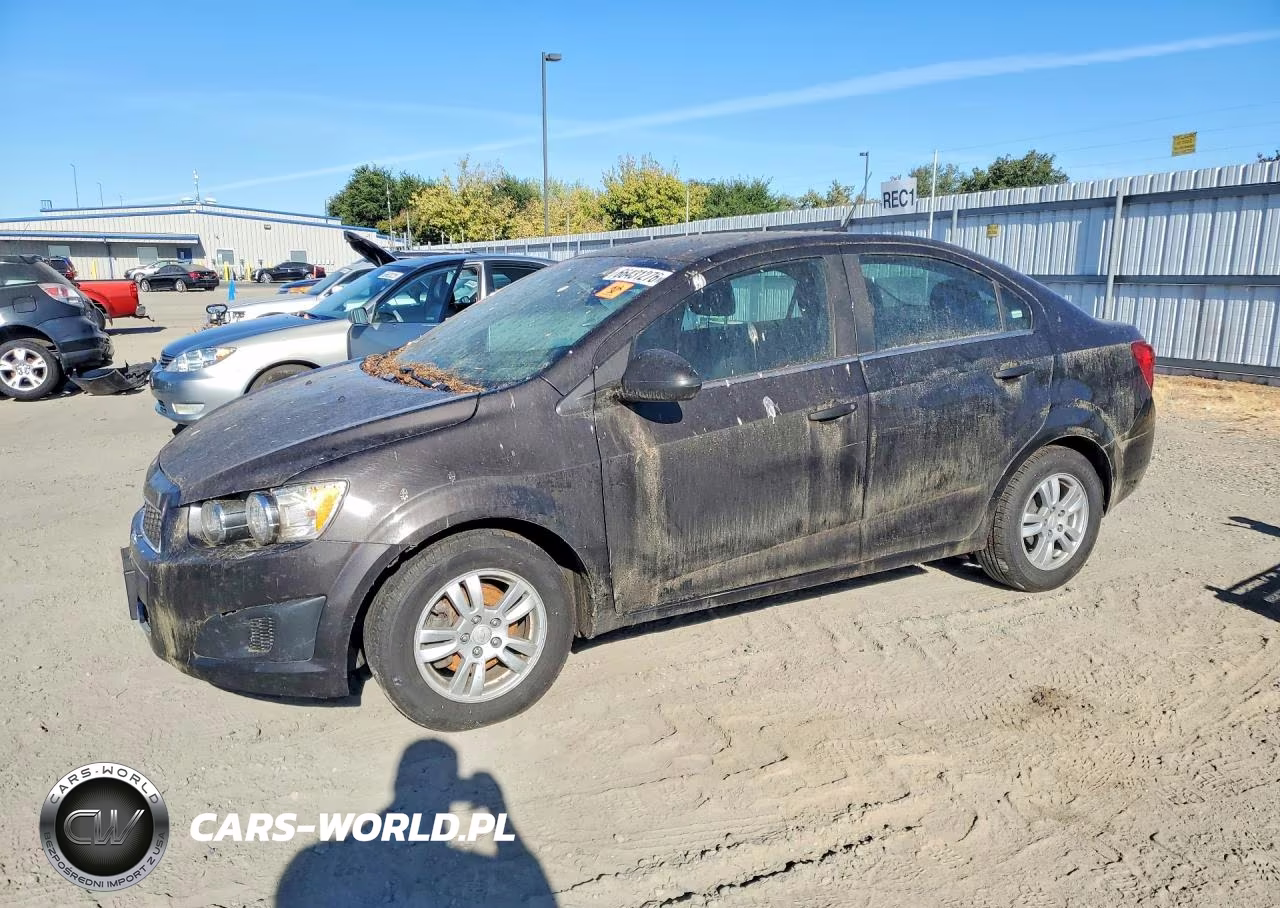 2014 Chevrolet Sonic Lt VIN:1G1JC5SH0E4101334 - 1