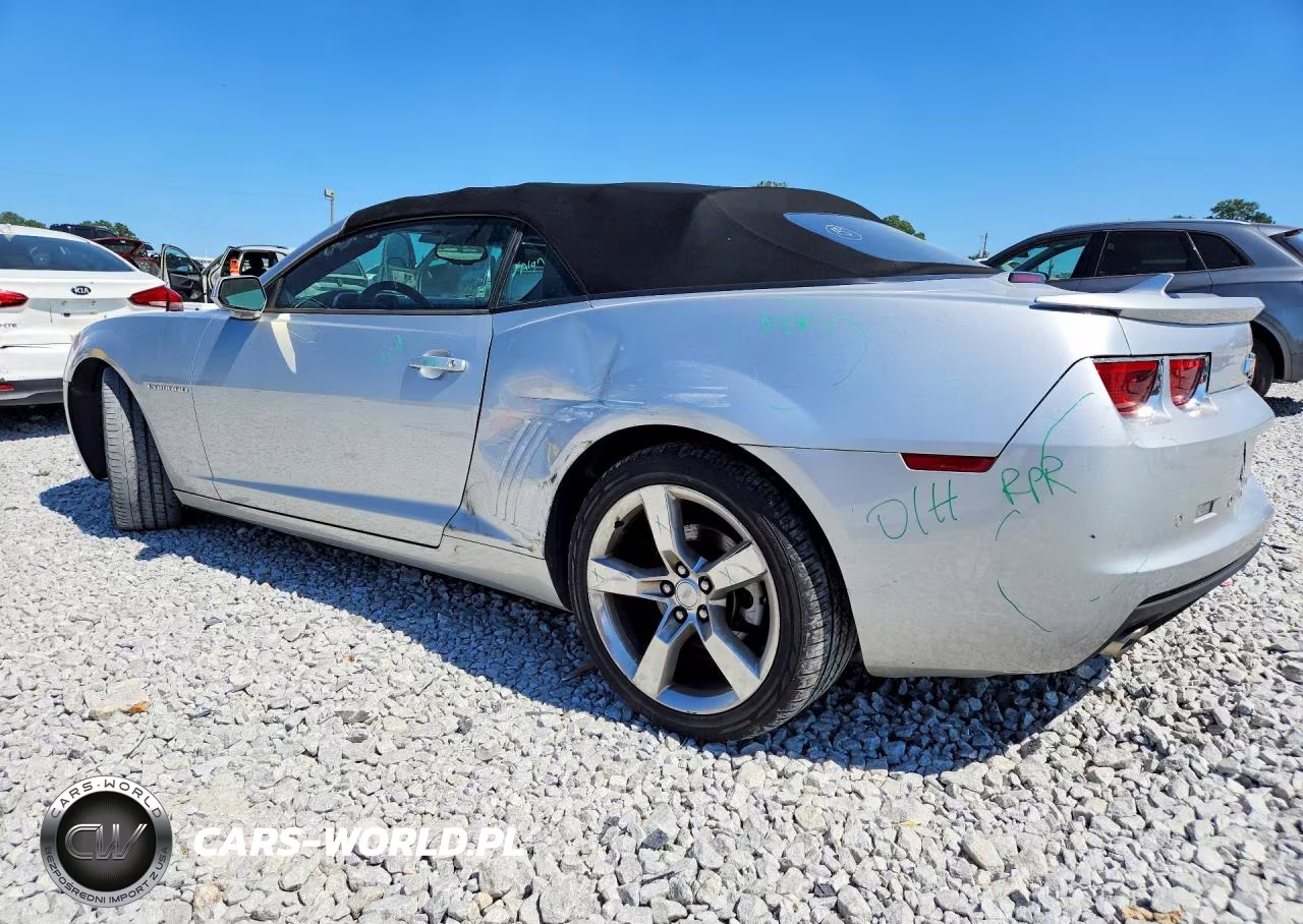 2011 Chevrolet Camaro Lt VIN:2G1FC3DD0B9176905 - 2