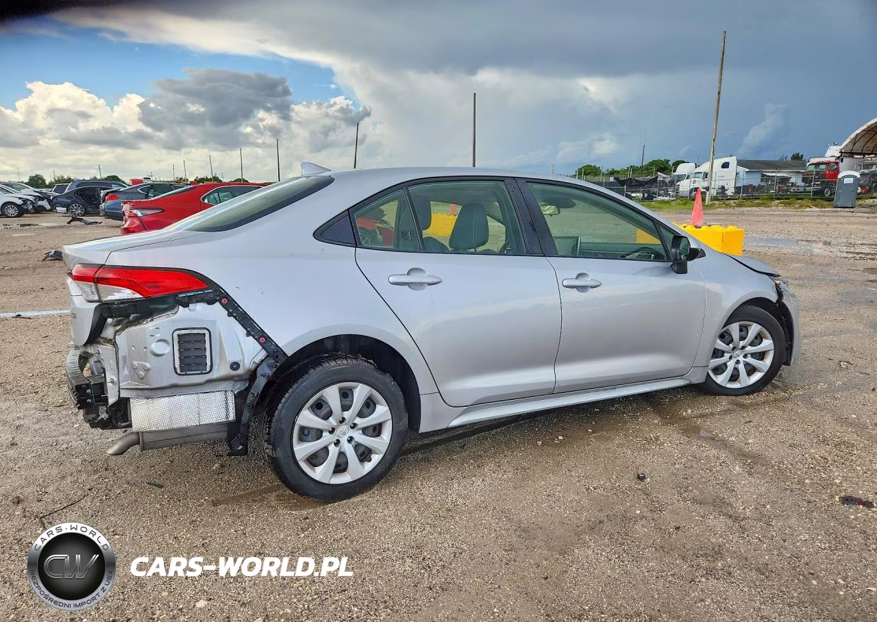 2020 Toyota Corolla Le VIN:JTDEPRAE9LJ086617 - 3