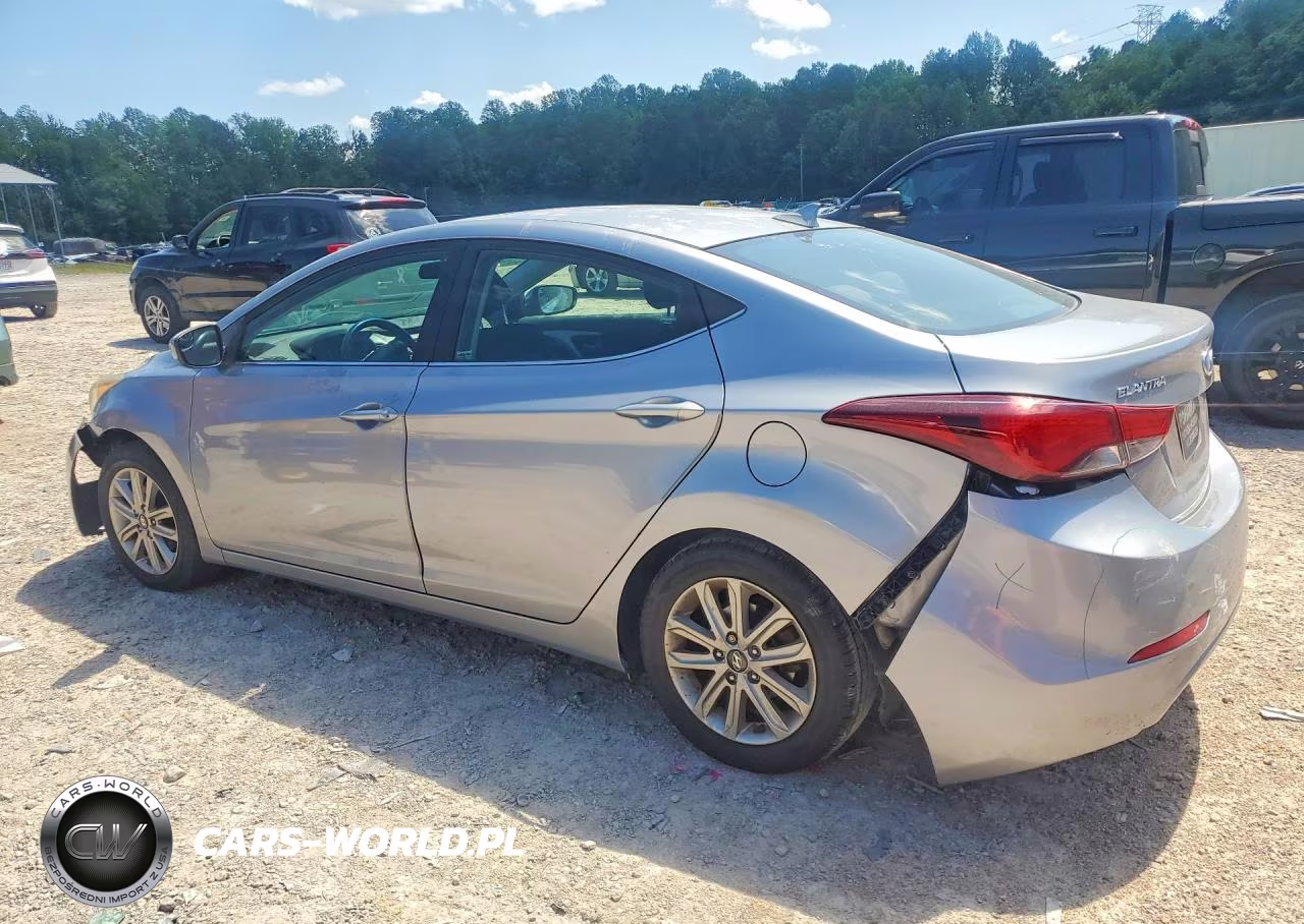 2015 Hyundai Elantra Se VIN:5NPDH4AE4FH639926 - 2
