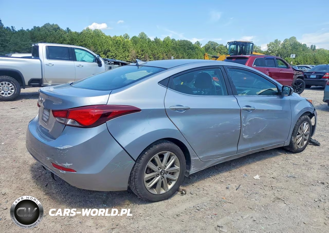 2015 Hyundai Elantra Se VIN:5NPDH4AE4FH639926 - 3