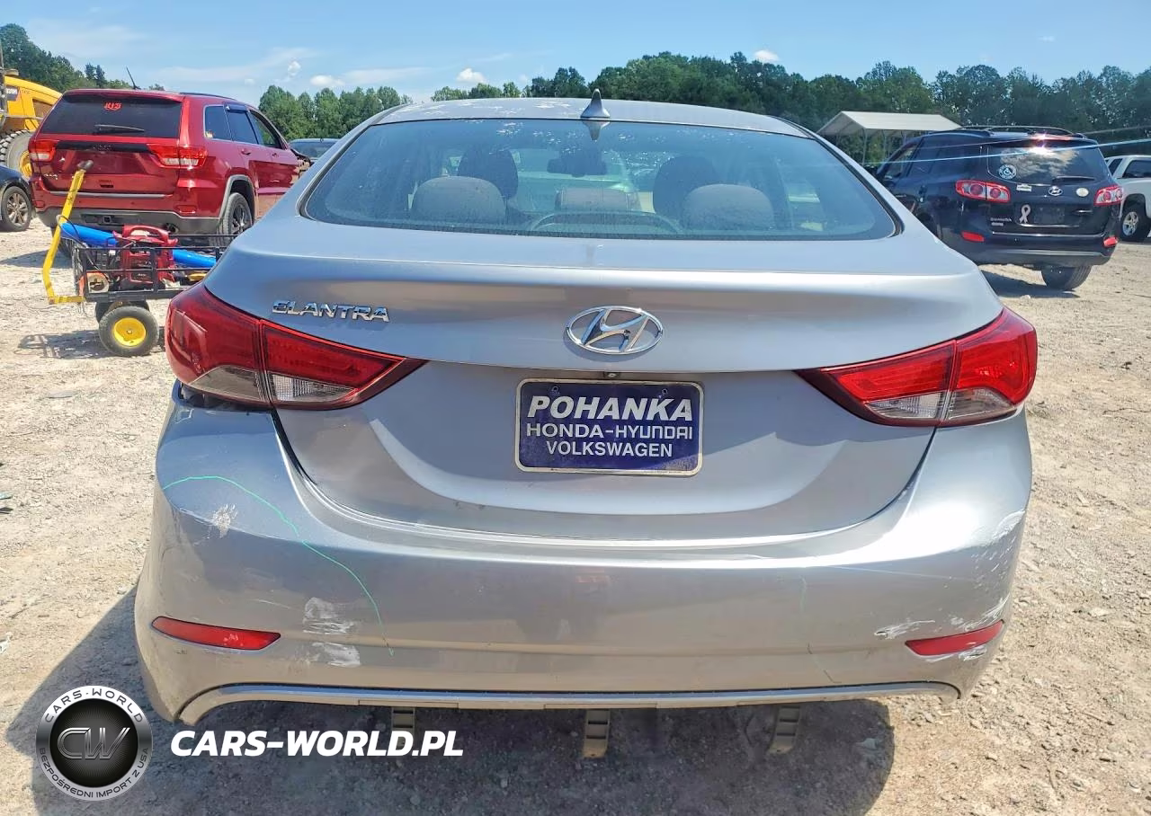 2015 Hyundai Elantra Se VIN:5NPDH4AE4FH639926 - 6