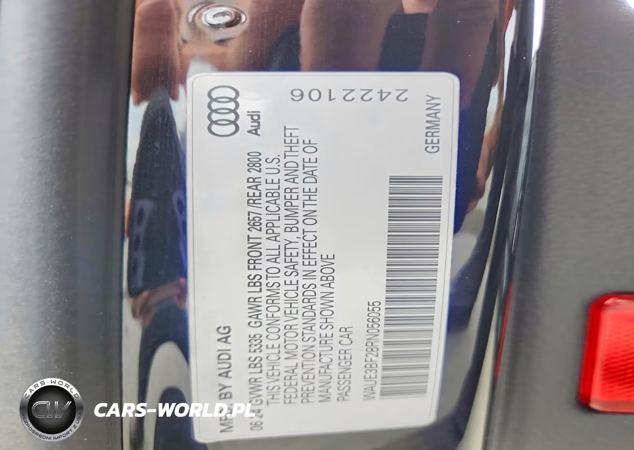 2024 Audi A6 Premium Plus VIN:WAUE3BF28RN056055 - 12