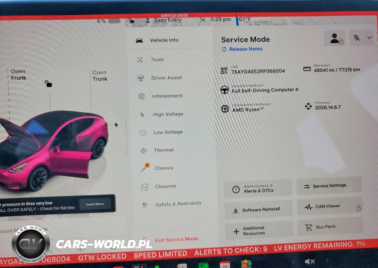 2024 Tesla Model Y VIN:7SAYGAEE2RF068004 - 9