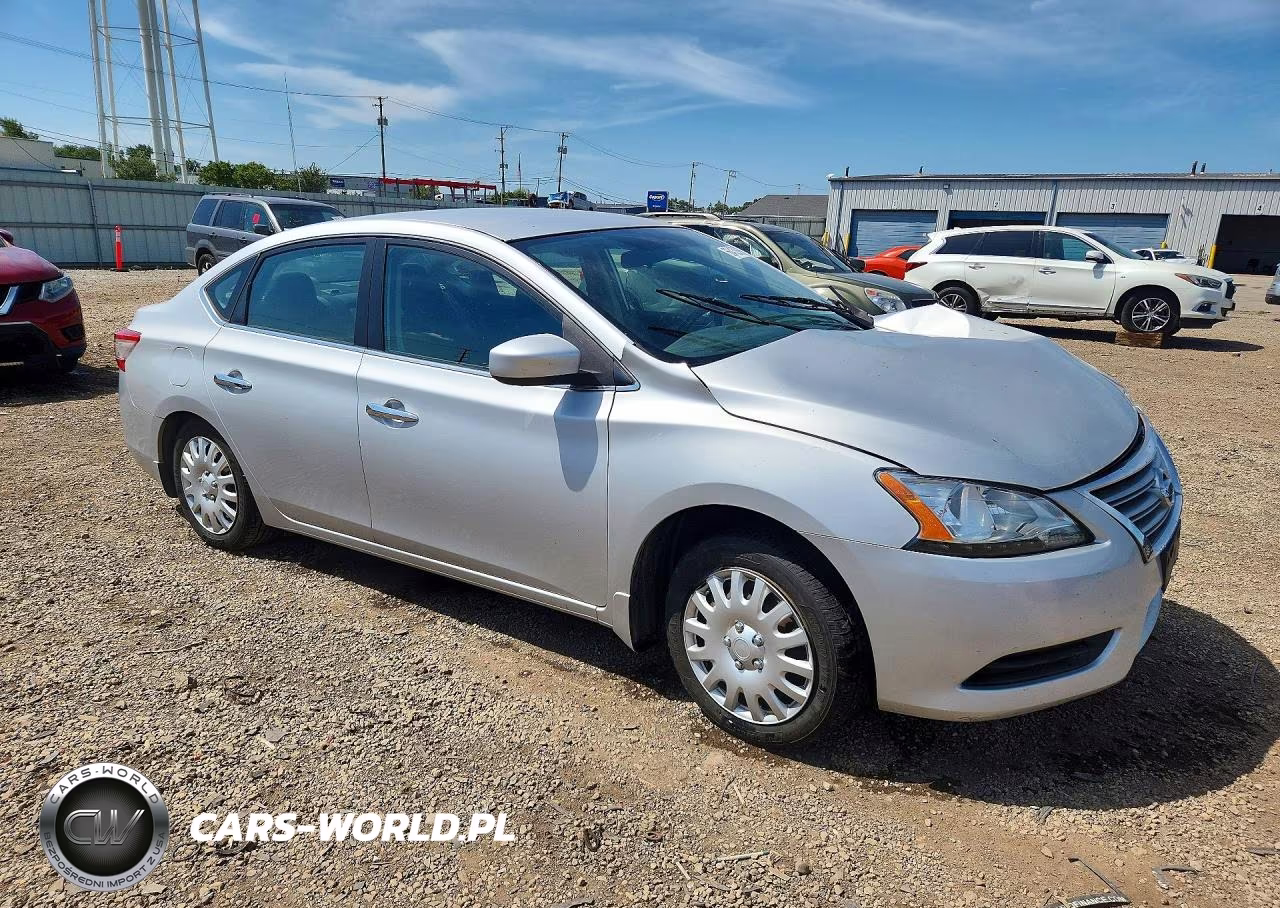 2014 Nissan Sentra Sv VIN:1N4AB7AP8EN852325 - 4