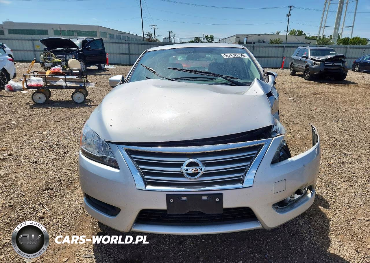 2014 Nissan Sentra Sv VIN:1N4AB7AP8EN852325 - 5