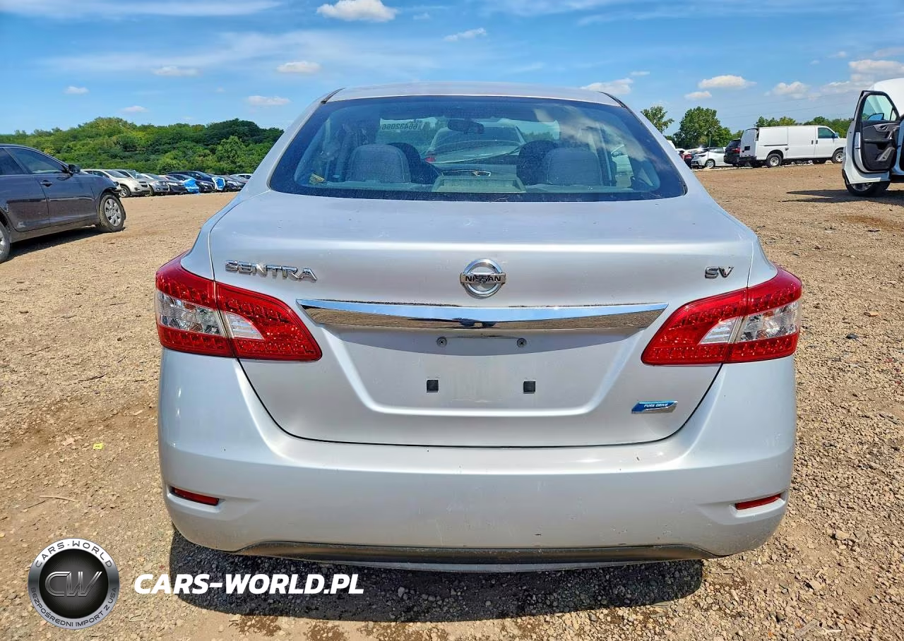 2014 Nissan Sentra Sv VIN:1N4AB7AP8EN852325 - 6