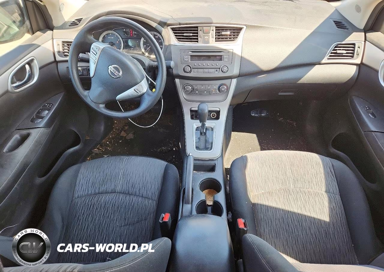 2014 Nissan Sentra Sv VIN:1N4AB7AP8EN852325 - 8