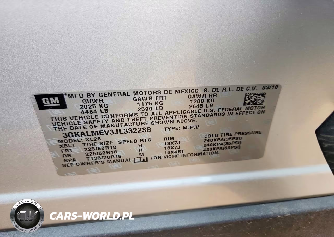 2018 GMC Terrain Sle VIN:3GKALMEV3JL332238 - 12