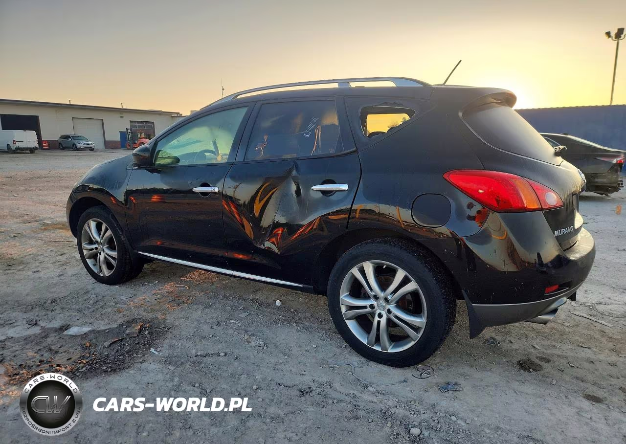 2009 Nissan Murano S VIN:JN8AZ18W19W118954 - 2