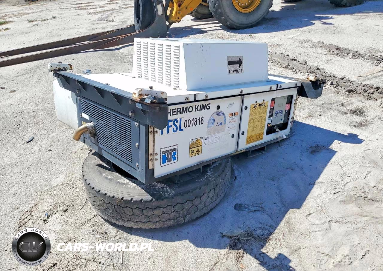 2014 Thermo King Sg 4000 - Generator Set VIN:AKA5001806 - 3