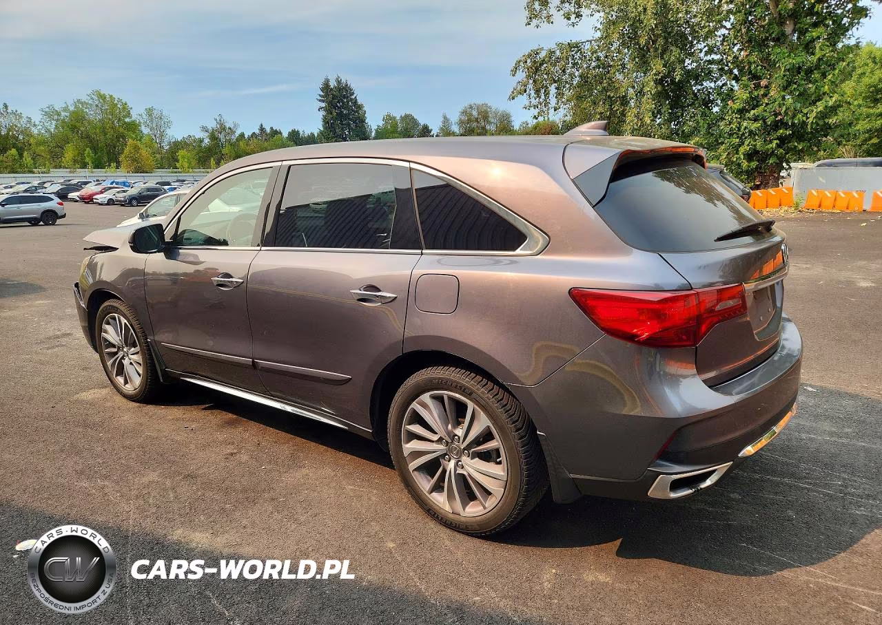 2018 Acura Mdx Technology VIN:5J8YD4H57JL001422 - 2
